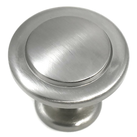 Laurey 1 3/8" Knob Newport Satin Nickel 57028